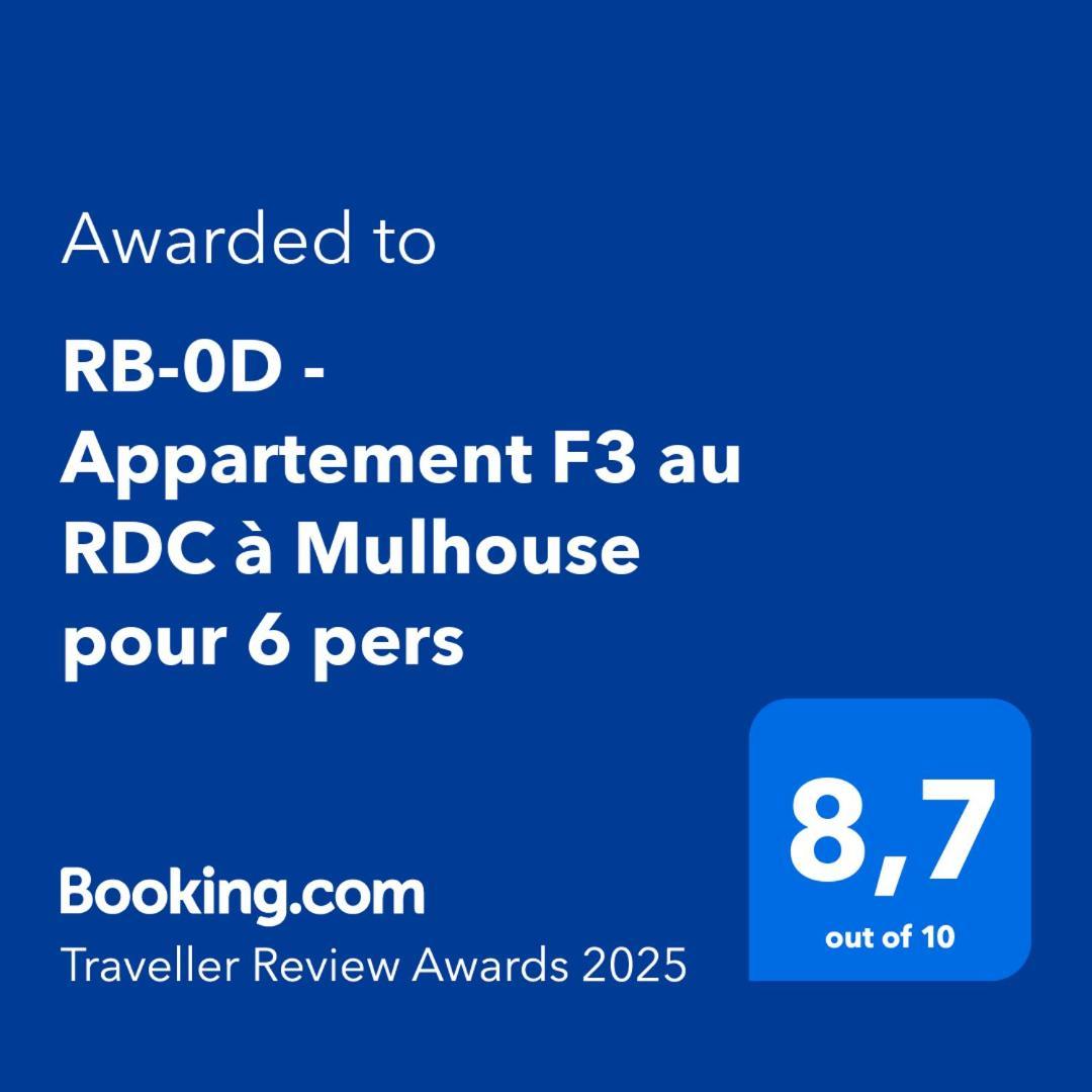 Rb-0D - Appartement Entier F3 Au Rdc De 1 A 6 Pers مُلووز المظهر الخارجي الصورة